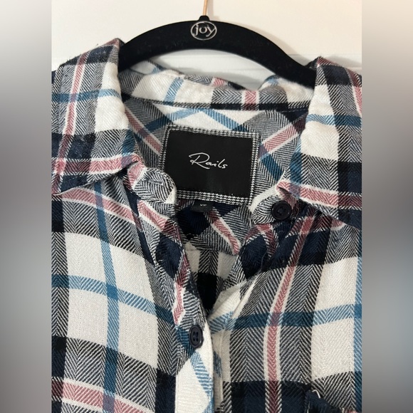 Rails plaid top - Picture 2 of 3